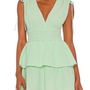 Amanda Uprichard Mint Green Sleeveless Dress